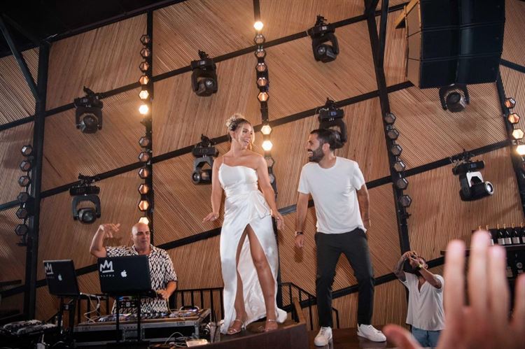 החתונה של בר ואסף סבג (צילום: אורן סונגו)