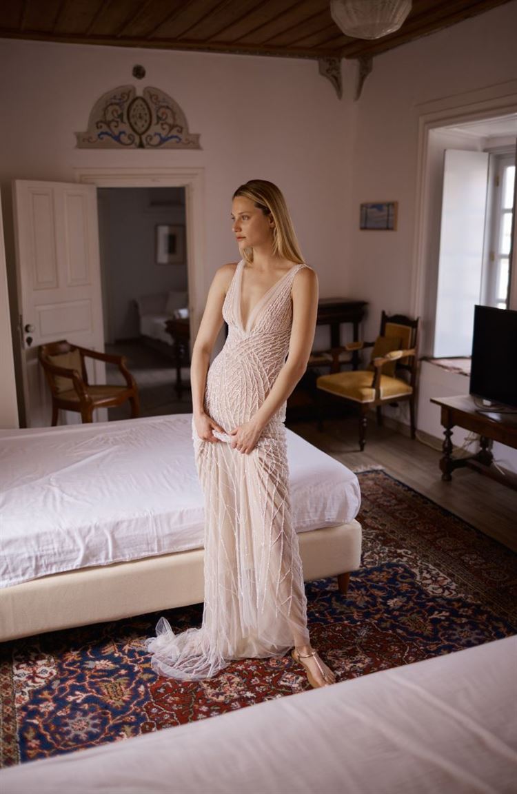 חנות הסאמפלטים של מעצבת שמלות הכלה ליז מרטינז (צילום: יחצ)