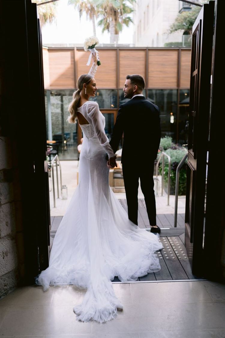 החתונה של אניה ונתי אבידן (צילום: סטורי ווד)