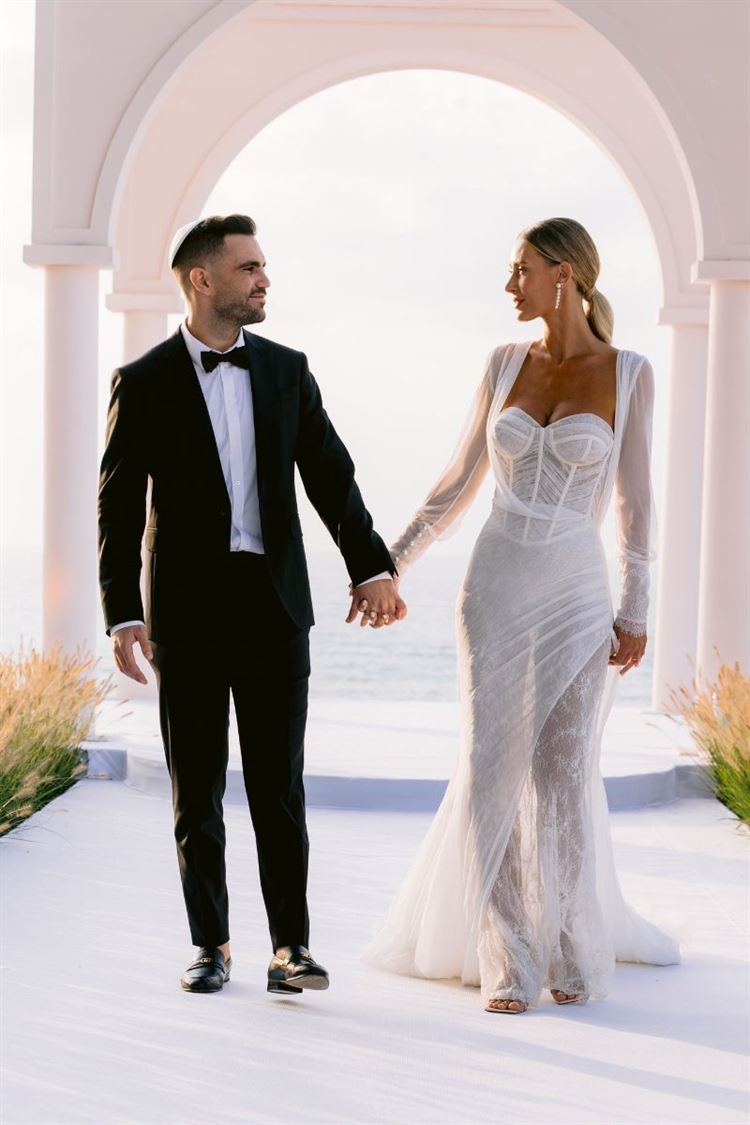 החתונה של אניה ונתי אבידן (צילום: סטורי ווד)