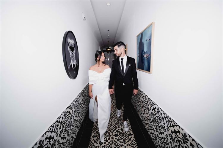 החתונה של בת חן ודודו בן אבו (צילום:בן דוד צלמים)