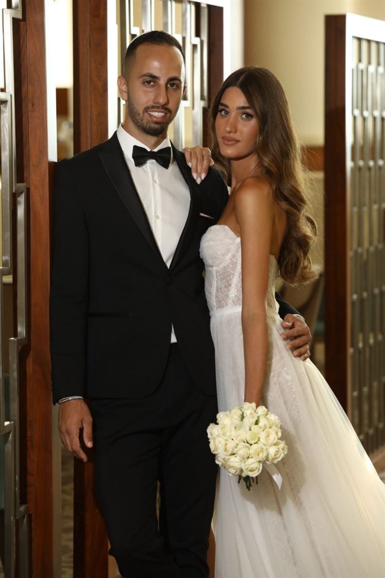 החתונה של עדן כשר ומשה רווח (צילום: אלוני מור)