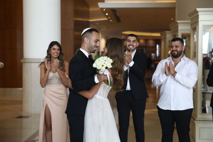 החתונה של עדן כשר ומשה רווח (צילום: אלוני מור)