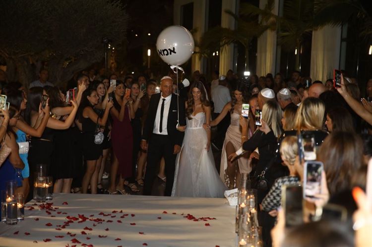 החתונה של עדן כשר ומשה רווח (צילום: אלוני מור)