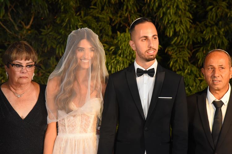 החתונה של עדן כשר ומשה רווח (צילום: אלוני מור)