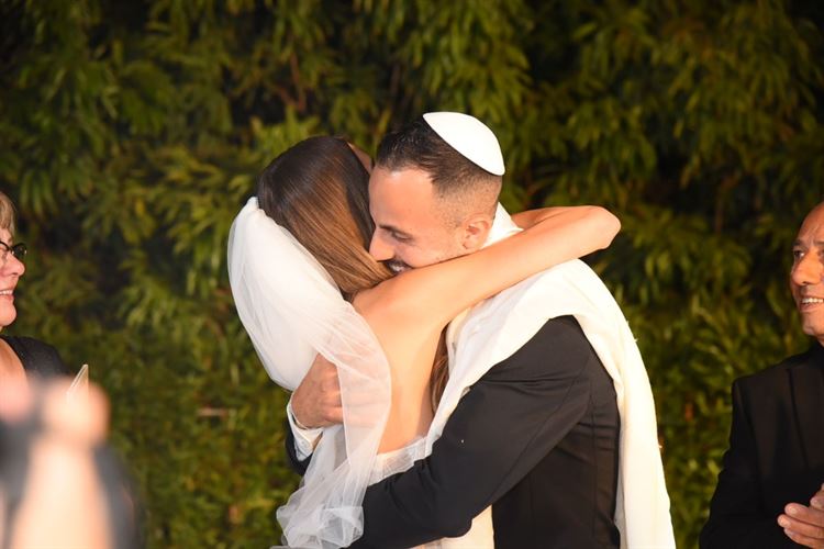 החתונה של עדן כשר ומשה רווח (צילום: אלוני מור)