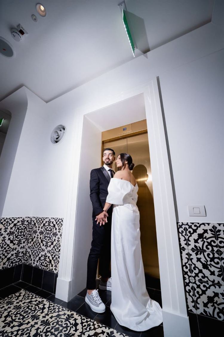 החתונה של בת חן ודודו בן אבו (צילום: בן דוד צלמים)