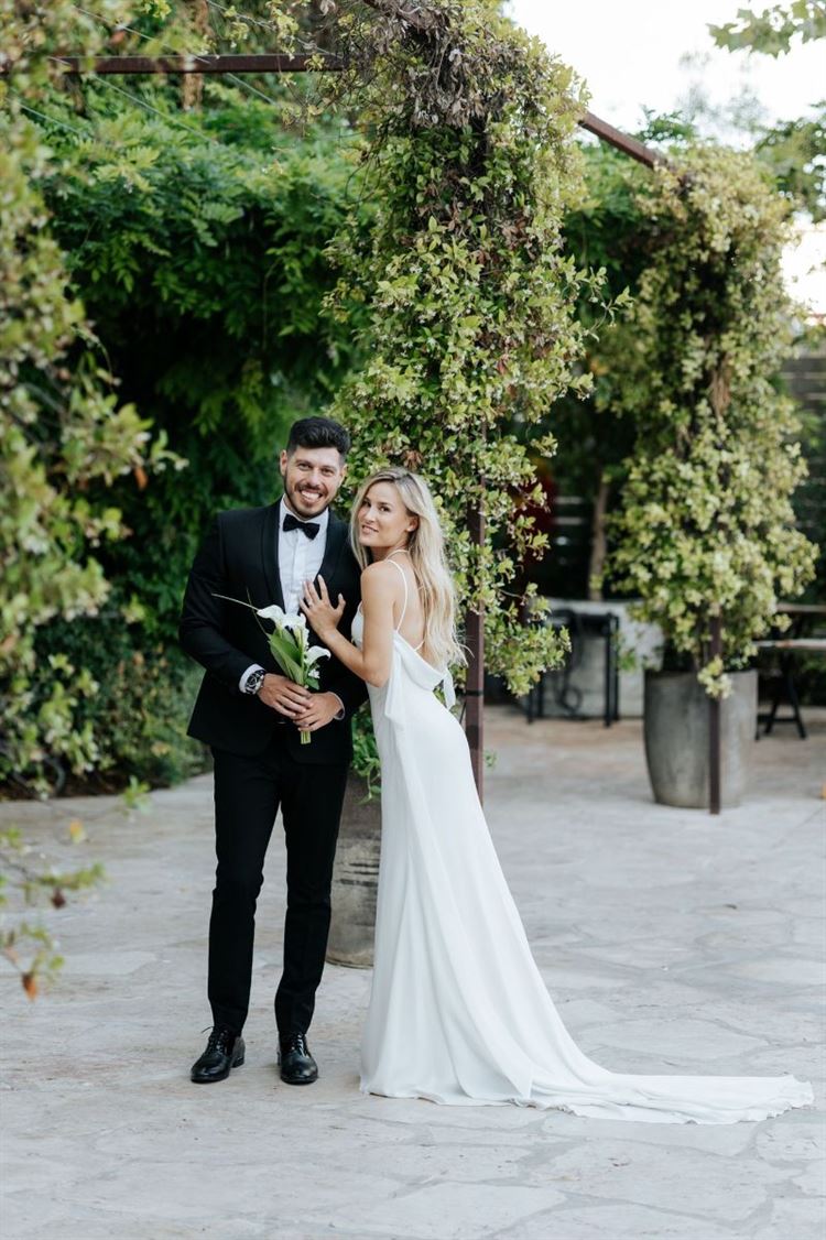 החתונה של מוניקה ועודד וייס (צילום: איציק בן דוסא)