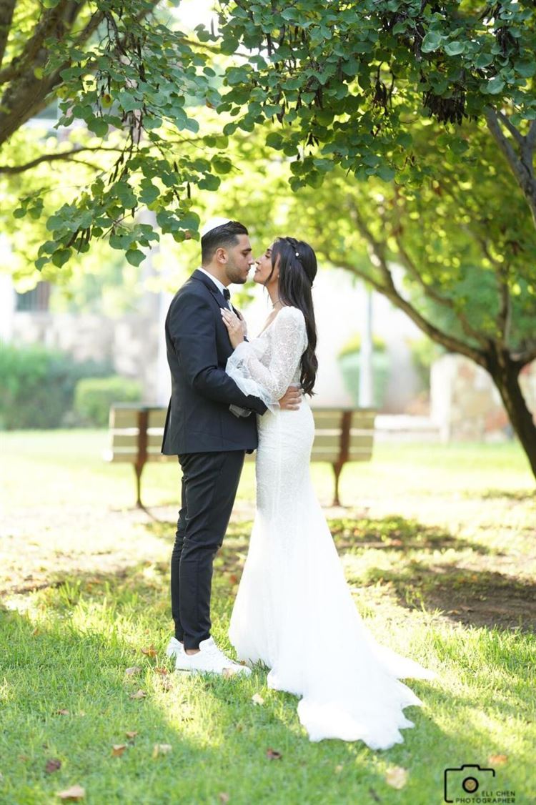 החתונה של שני ואופק (צילום: אלי חן)