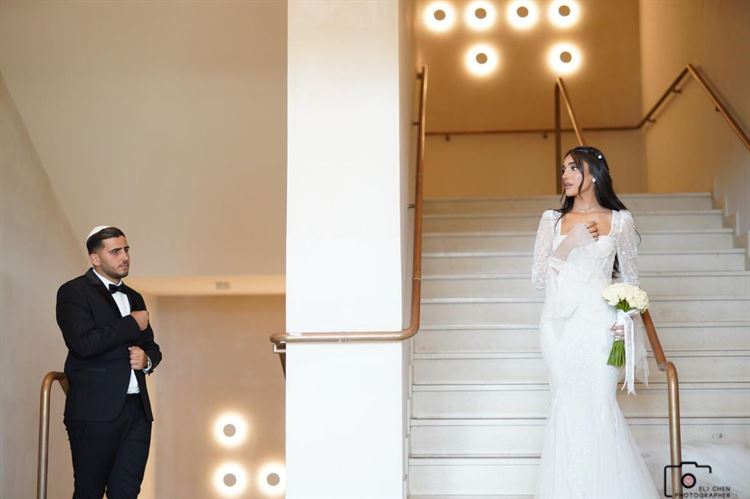 החתונה של שני ואופק (צילום: אלי חן)