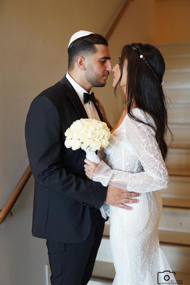 החתונה של שני ואופק (צילום: אלי חן)