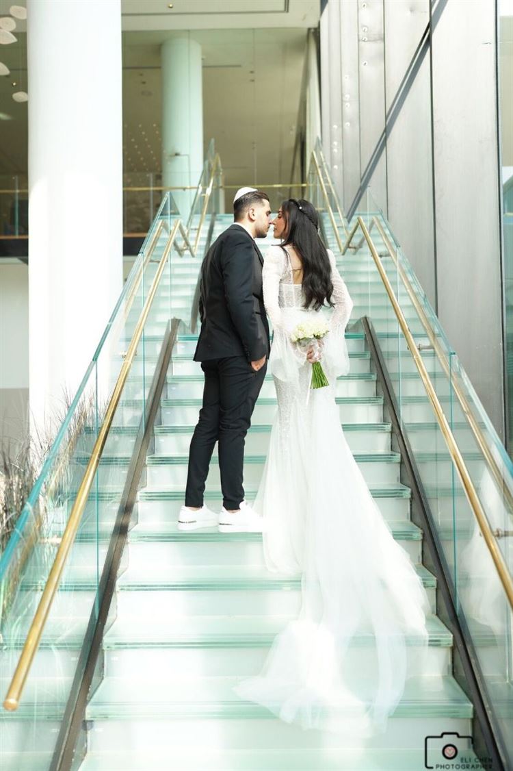 החתונה של שני ואופק (צילום: אלי חן)