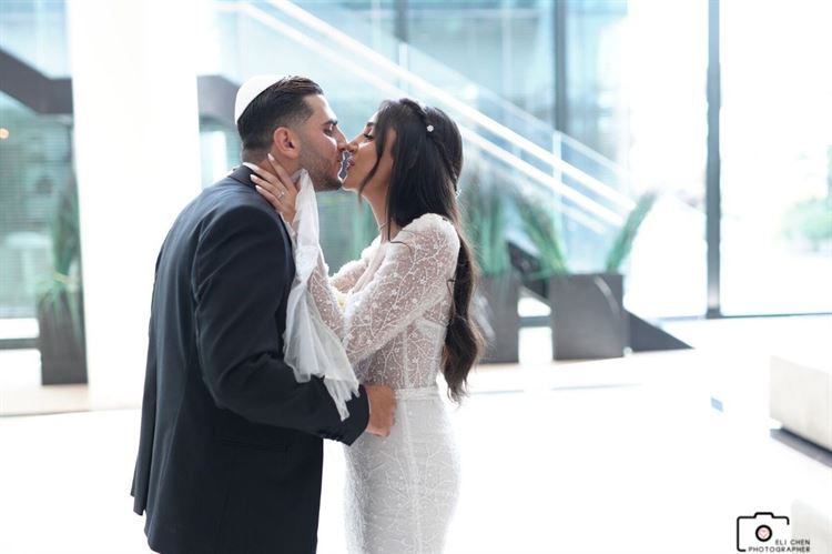 החתונה של שני ואופק (צילום: אלי חן)