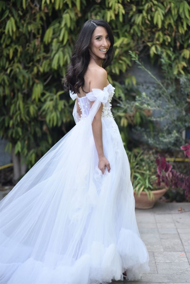 לי בשמלת כלה של המעצב אוהד קריאף (סוד צלמים | S.O.D Photographers)