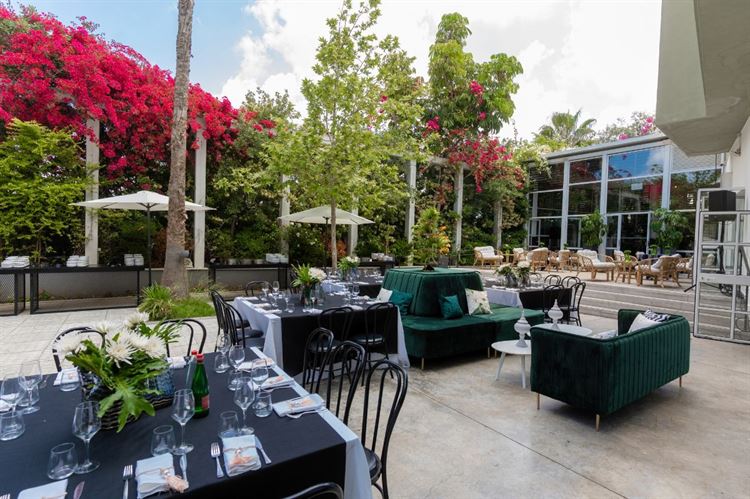 הצצה אל מתחם האירועים 'הבית הירוק' (צילום: יחצ)