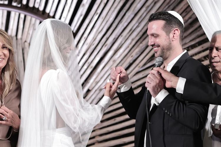 החתונה של בת חן ואופיר (צילום: שי גואטה)