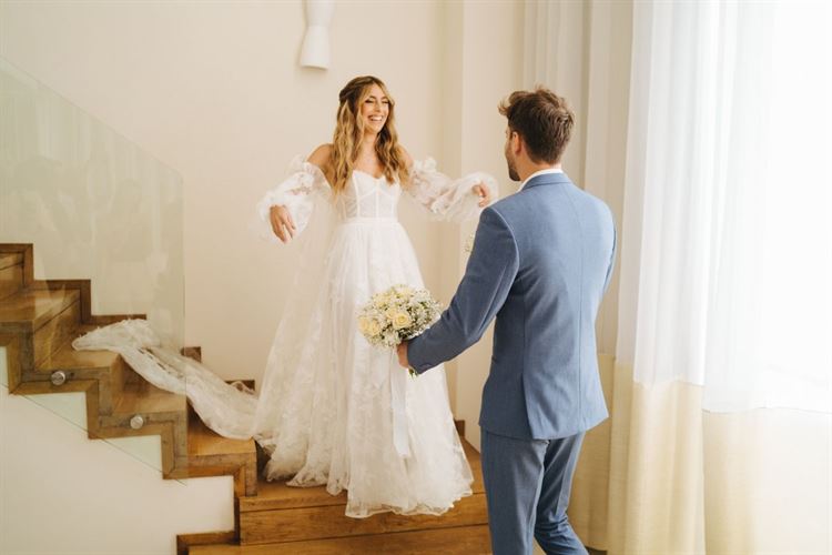 החתונה של אביב ושחר (צילום: Sam Studio)