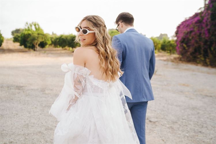 החתונה של אביב ושחר (צילום: Sam Studio)