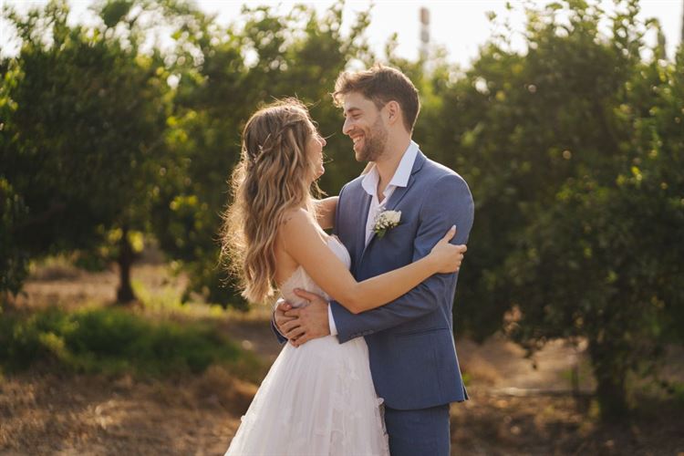 החתונה של אביב ושחר (צילום: Sam Studio)