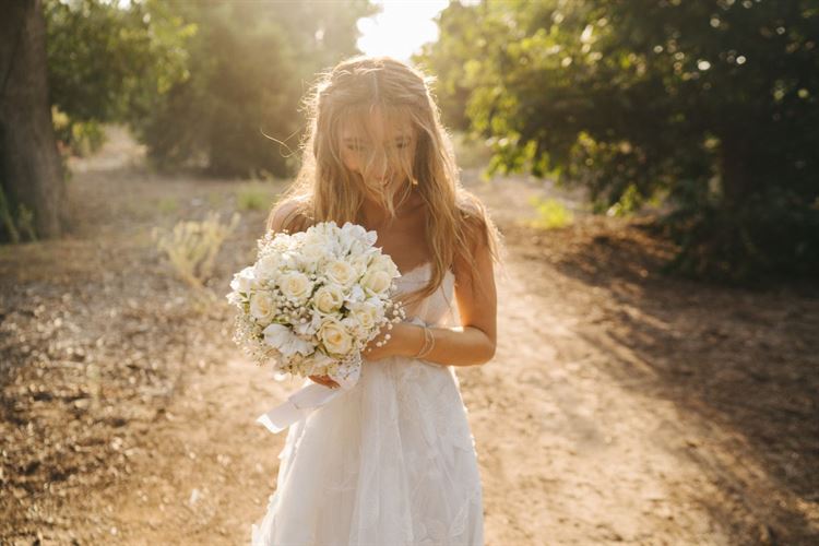 החתונה של אביב ושחר (צילום: Sam Studio)