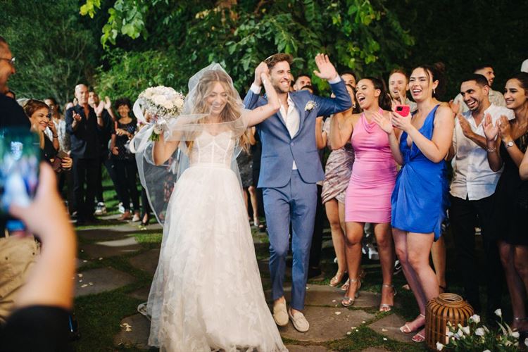 החתונה של אביב ושחר (צילום: Sam Studio)