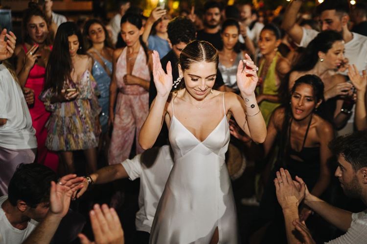 החתונה של אביב ושחר (צילום: Sam Studio)