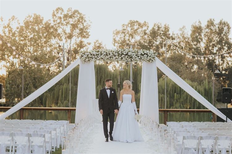 החתונה של מיכל ואיתי (צילום: עידן חסון)