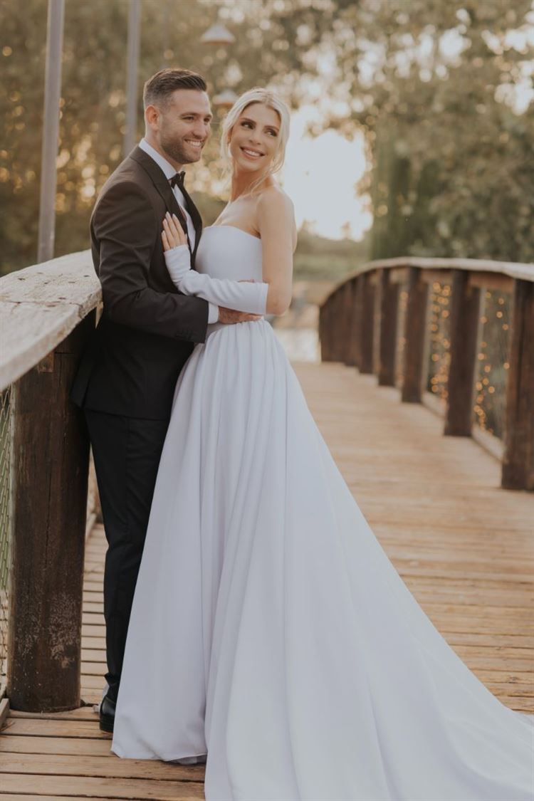 החתונה של מיכל ואיתי (צילום: עידן חסון)