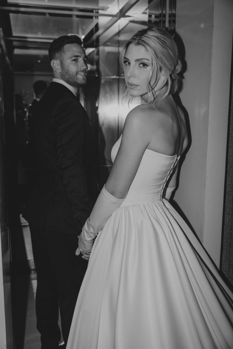 החתונה של מיכל ואיתי (צילום: עידן חסון)