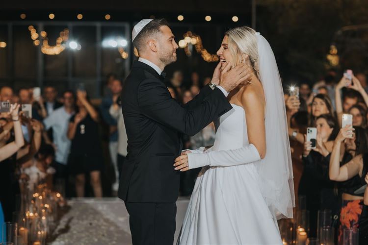 החתונה של מיכל ואיתי (צילום: עידן חסון)