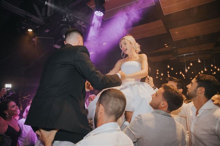 החתונה של מיכל ואיתי (צילום: עידן חסון)