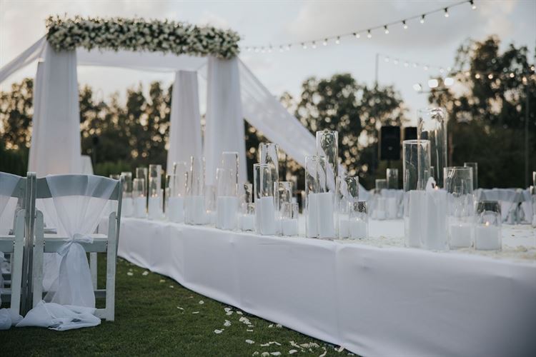 גן האירועים חוות רונית. החתונה של מיכל ואיתי (צילום: עידן חסון)