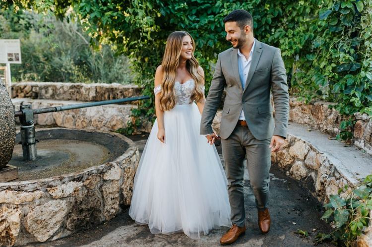 החתונה של ספיר ואסף נחמיאס (צילום: איתמר דובק)