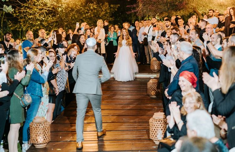 החתונה של ספיר ואסף נחמיאס (צילום: איתמר דובק)