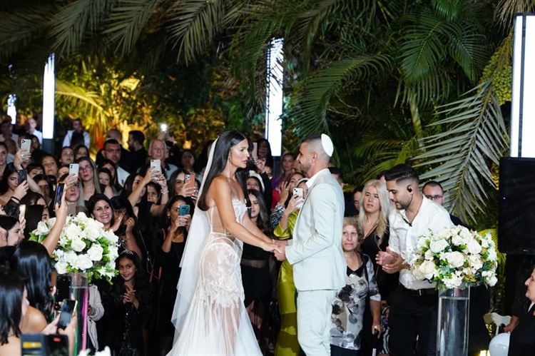 החתונה של אופק וארנולד אברמוב (צילום: מתן שמוע)