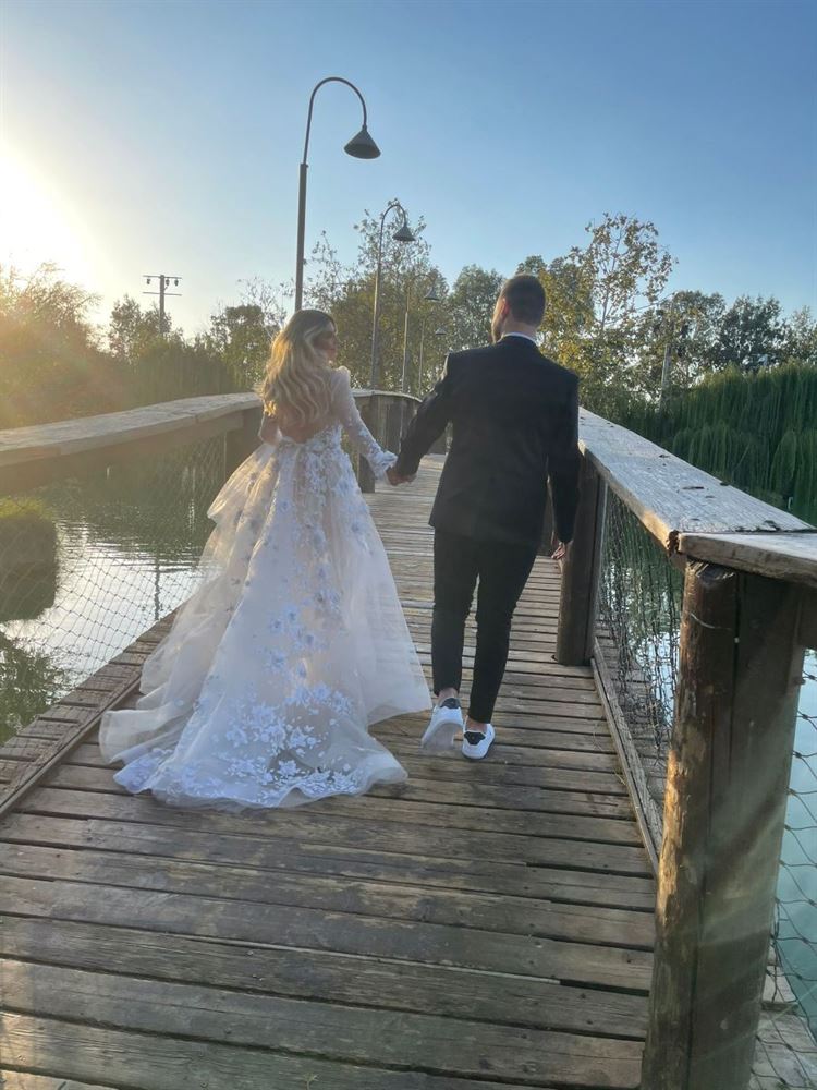 החתונה של יהב ויולי (צילום: אלבום פרטי)