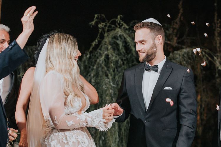 החתונה של יהב ויולי (צילום: שי בוזגלו)