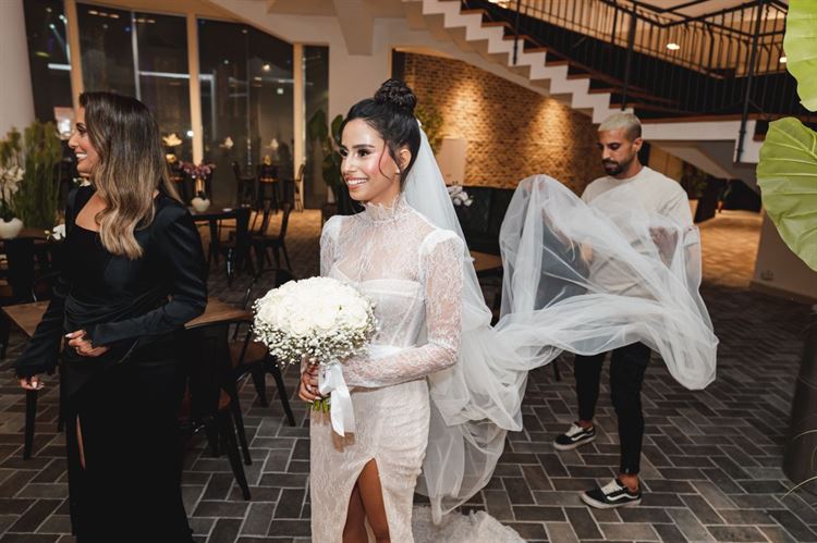 החתונה של רון והדר (צילום: רועי חרזי)