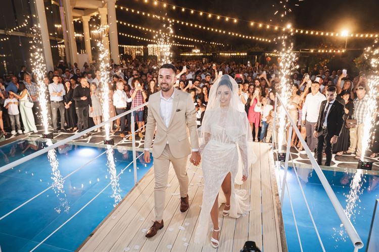 החתונה של רון והדר (צילום: רועי חרזי)