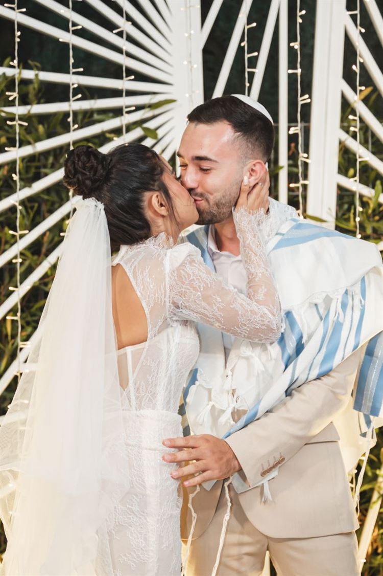 החתונה של רון והדר (צילום: רועי חרזי)