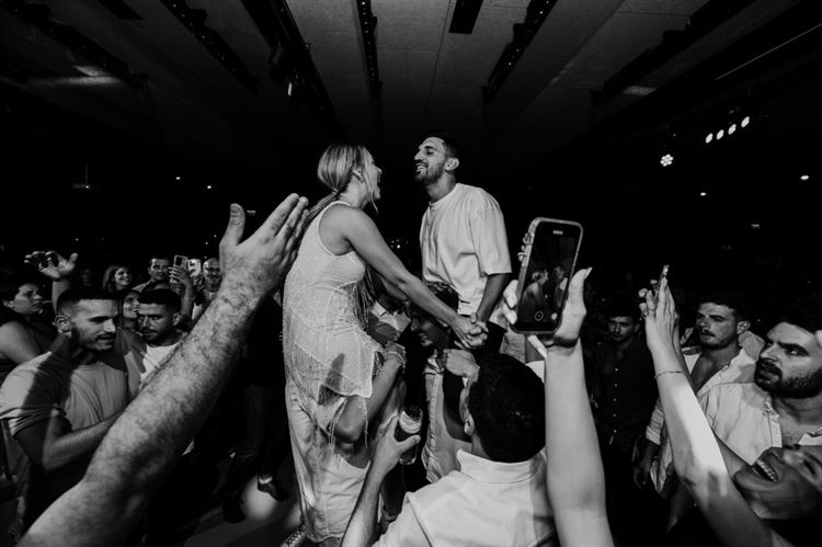 החתונה של קים הוד ועומר משאלה (צילום: שי בוזגלו | YOUR STORY)