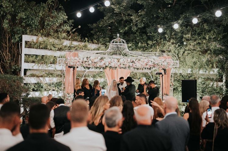 החתונה של קים הוד ועומר משאלה (צילום: שי בוזגלו | YOUR STORY)