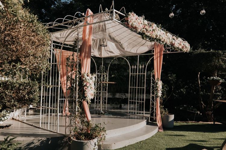 החתונה של קים הוד ועומר משאלה (צילום: שי בוזגלו | YOUR STORY)