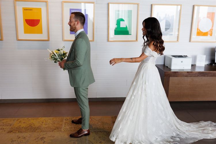 החתונה של חן ויובל שמגר (צילום: רפי ג'ירו)