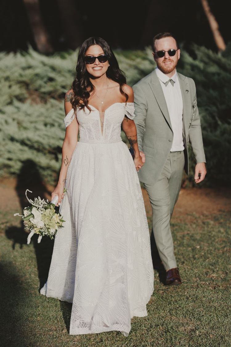 החתונה של חן ויובל שמגר (צילום: רפי ג'ירו)