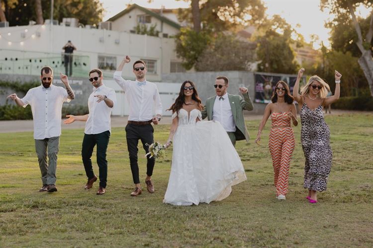 החתונה של חן ויובל שמגר (צילום: רפי ג'ירו)