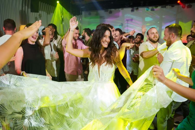 החתונה של חן ויובל שמגר (צילום: רפי ג'ירו)