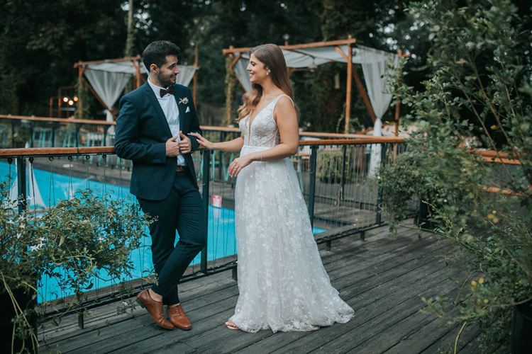 החתונה של אלמוג ובר (צילום: אנדריי אברמוב)