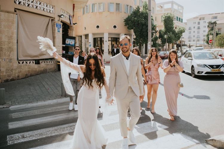 החתונה של אורה וגבריאל כליפה (צילום: אורן סונגו)