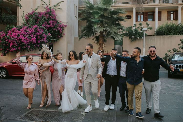 החתונה של אורה וגבריאל כליפה (צילום: אורן סונגו)